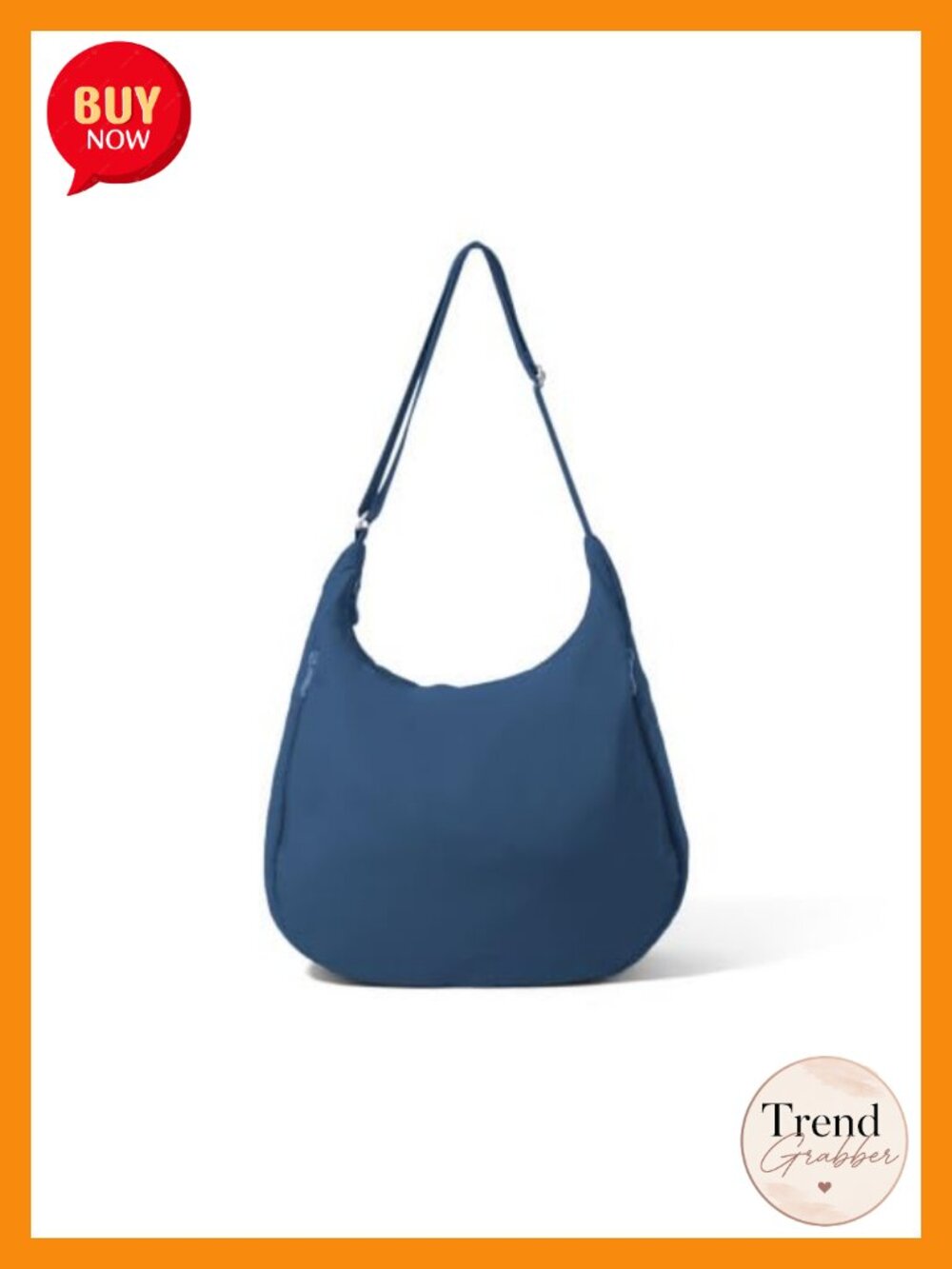 Baggallini Swift Hobo Crossbody Bag Nylon Lightweight Travel Purse Handbag